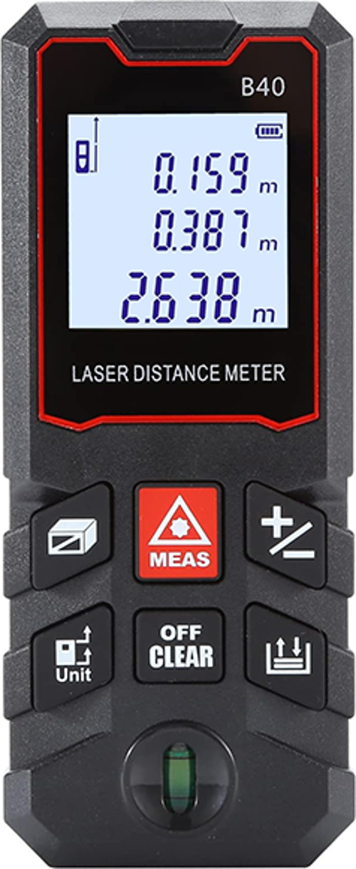B Series 40 Temel Seviye Lazer Mesafe Ölçer | Hobi ve Hafif İşler İçin