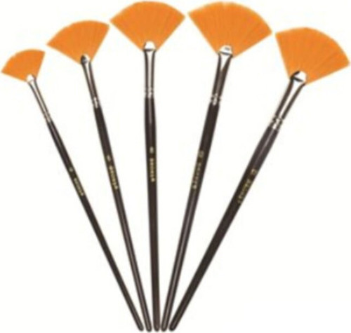 Br-2071 Yelpaze Fırça Uzun Sap No.6