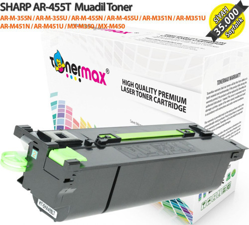 Sharp AR455T / ARM355N / ARM355U / ARM455N / ARM455U / ARM351N / ARM351U / ARM451N / ARM451U / MXM350 / MXM450 Muadil To