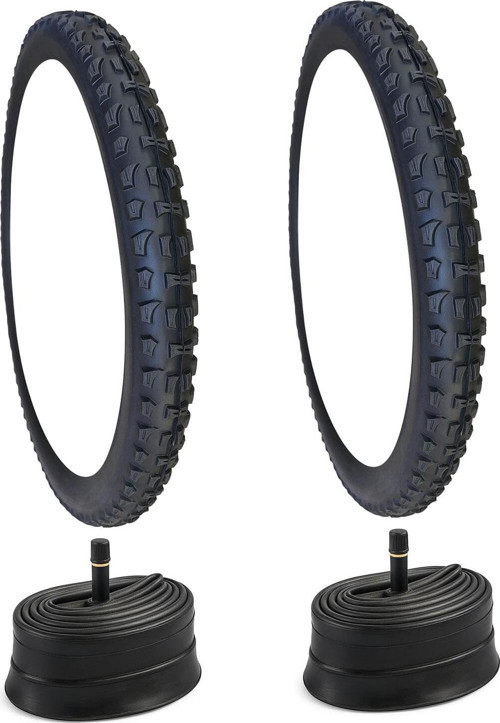24 Jant Bisiklet Ön - Arka İç Ve Dış Lastik Seti (24X 1.95) Ekonomik Seri