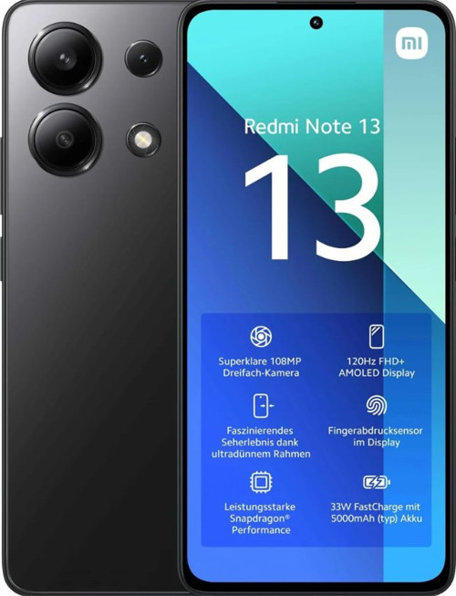 Yenilenmiş Redmi 13 Siyah 256 Gb 8 Gb Ram (A Kalite) 12 Ay Garantili
