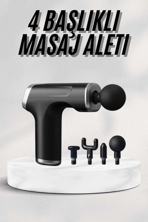 Masaj Tabancası 24v Type-c Hızlı Şarj Girişli Masaj Aleti Uzun Ömürlü