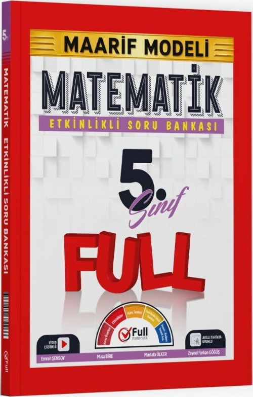 5. Sınıf Matematik Maarif Model Soru Bankası Full Matematik