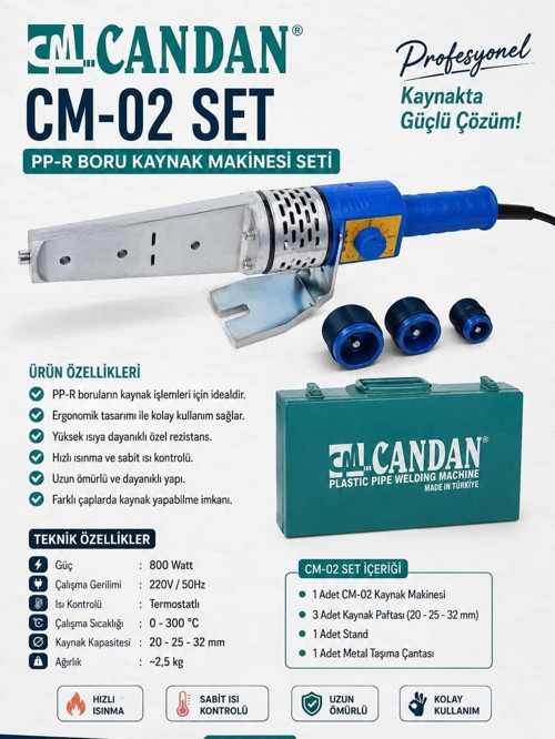 Cm-02-set Boru Kaynak Seti