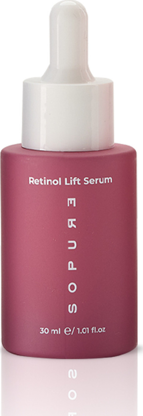 Retinol Lift Serum-Kırışıklık Karşıtı %0.3 Retinol ve Peptit İçeren, Leke ve Yaşlanma Karşıtı Gece Bakım Serumu-30 ML