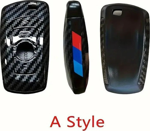 Bmw 1 3 5 7 Serisi X1 X3 X4 X5 F10 F15 F16 F20 F30 F18 F25 Karbon Anahtar Kılıfı M Logolu 2.Resime Bakınız