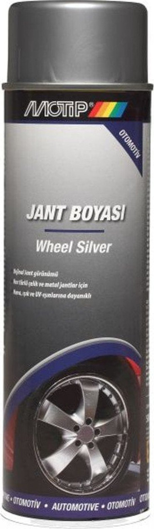 MOTİP Akrilik Üniversal Jant Boyası Grisi Sprey Boya 500 ML