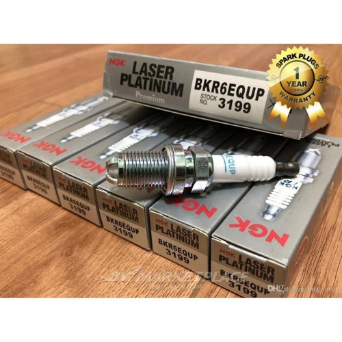 4 Tırnak Lazer Platinum Bmw E39 520I Ateşleme Bujisi 6'lı Set BKR6EQUP 1999-2003 6 Adet