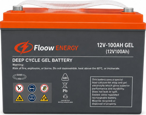 12v 100ah Jel Akü Deep Cycle Bakımsız Solar Karavan Ups Aküsü 2026 Üretim