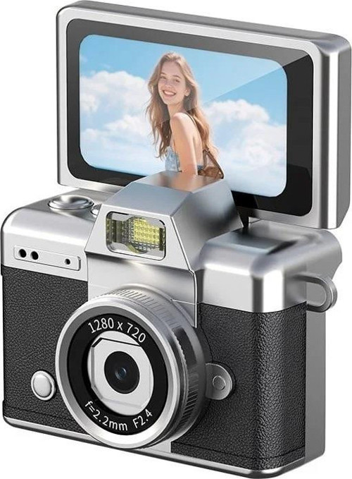 Picco Flex Flip Ekranlı Retro Photo Kamera