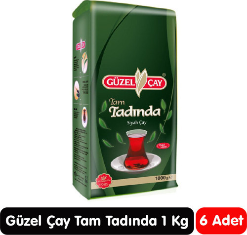 Tam Tadında Siyah Çay 1 Kg 6 Paket