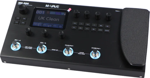 MK-300 Guitar/Bass Multi-Effects Processor – Amfi Modelleyici, Looper, Drum Machine