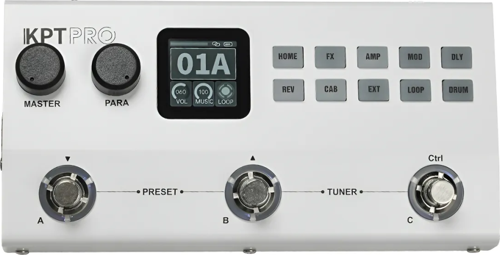 X YUMER KPT PRO IR Gitar Efekt Prosesörü – Amfi Modelleyici & Multi Efekt