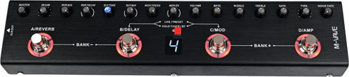 Tank-G Multic Effect Guitar Pedal (Siyah)