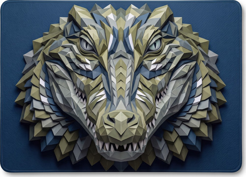 Origamenagerie / Edition | 50x40cm Gaming Mousepad - (3mm Kalınlık)