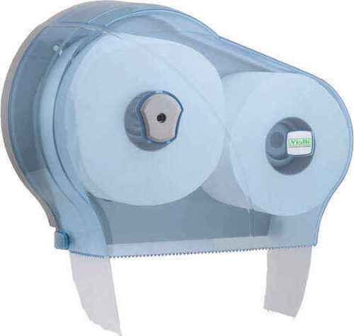 DMJ1T Double Mini Jumbo Tuvalet Kağıdı Dispenseri Şeffaf
