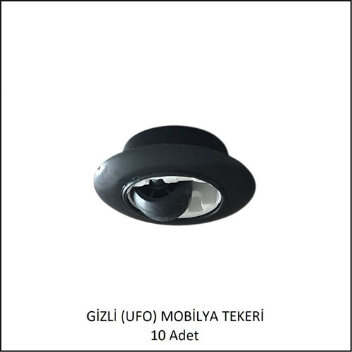 Gizli (ufo) Mobilya Tekeri 10 Adet