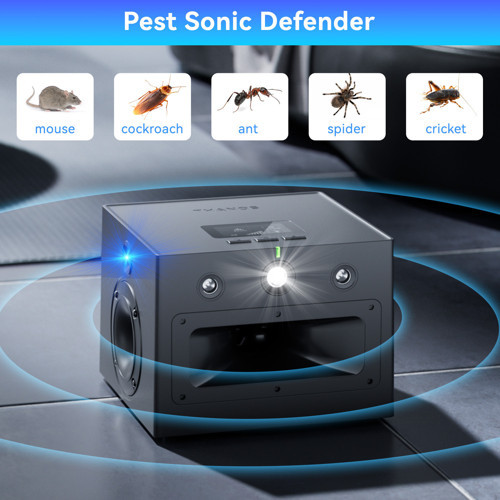 Pro Elite Industrial Pest Repeller Fare, Haşere, Akrep, Yarasa Kovucu