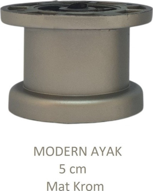 Modern, Düz Ayak 5 Cm Krom, Tv Ünitesi, Koltuk Altı , Dolap Ayağı, Vidaları Hediye