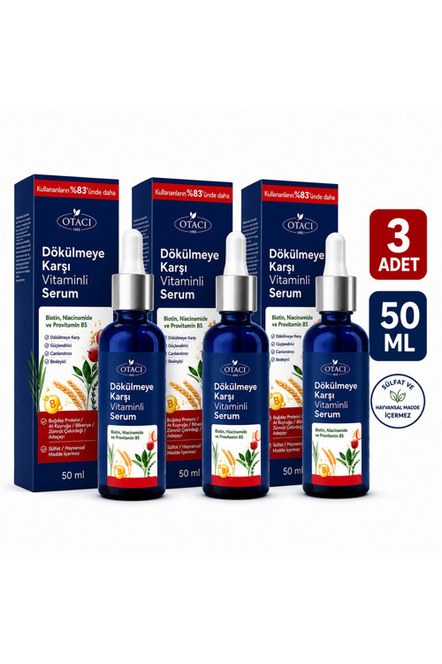 Dökülmeye Karşı Klinik Serum 50 Ml x 3 adet