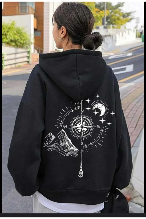 Malkoçbey Baskılı Oversize Unisex Sweatşirt