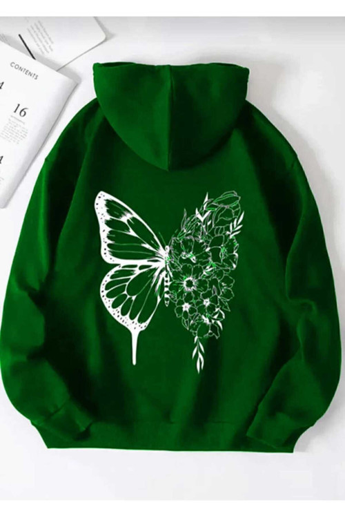 Kapüşonlu Oversize Unisex Sweatşhirt