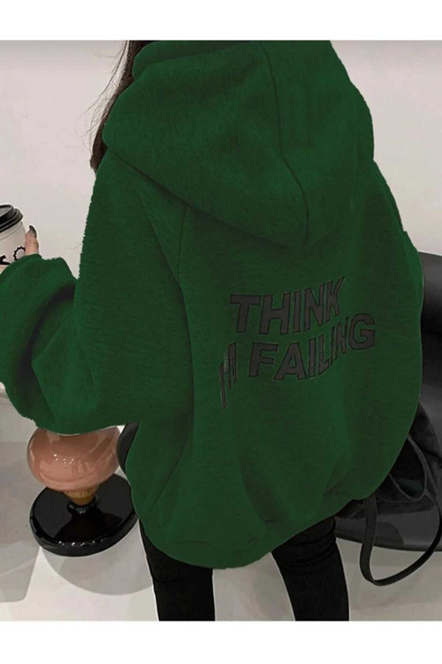 Kapüşonlu Oversize Unisex Sweatşhirt