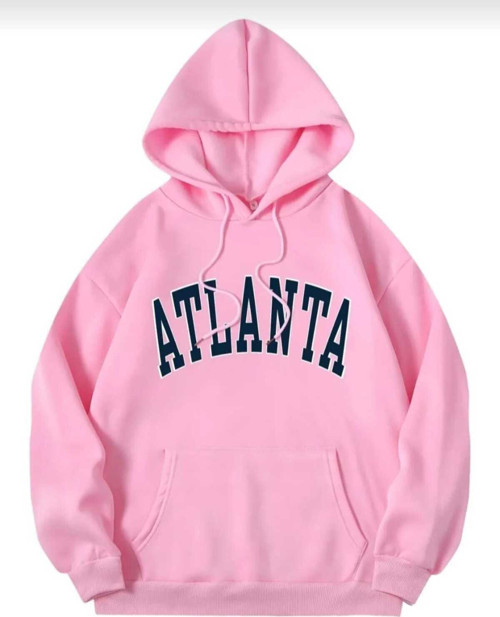 Baskılı Kapüşonlu Unisex Oversize Sweatşhirt