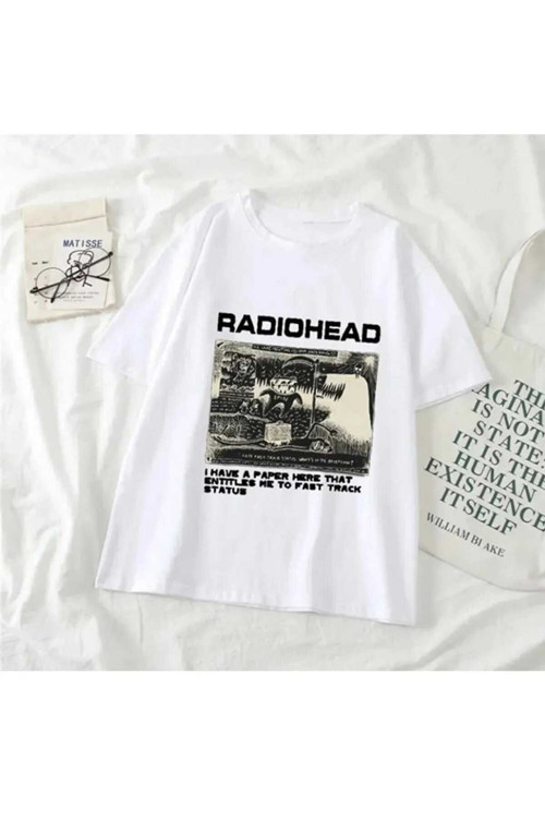 Malkoçbey Baskılı Oyaka Oversize Unisex T-Şhirt