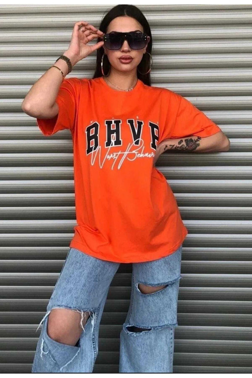 Malkoçbey Baskılı Oversize Unisex T-Şhirt