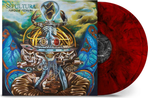 SEPULTURA - MACHINE MESSIAH - REPRINT (2LP - 180G RUBY RED MARBLE IN GATEFOLD / 40TH ANNIVERSARY EDITION) - 2 PLAK