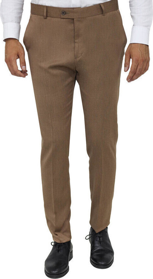 Slim Fit Taba Erkek Pantolon