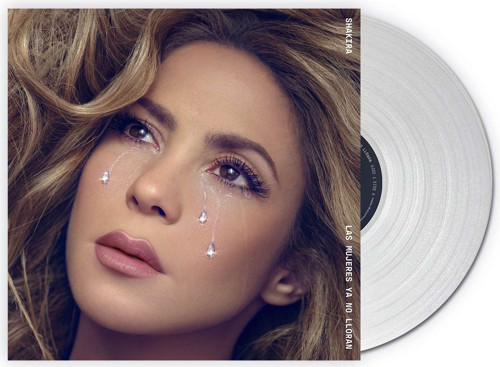SHAKIRA - LAS MUJERES YA NO LLORAN (DIAMOND WHITE VINYL) - 2 PLAK