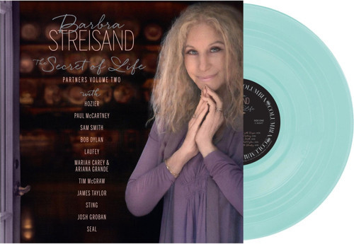 BARBRA STREISAND - THE SECRET OF LIFE: PARTNERS, VOL. 2 (INT'L STD VINYL (AQUA)) - 1 PLAK