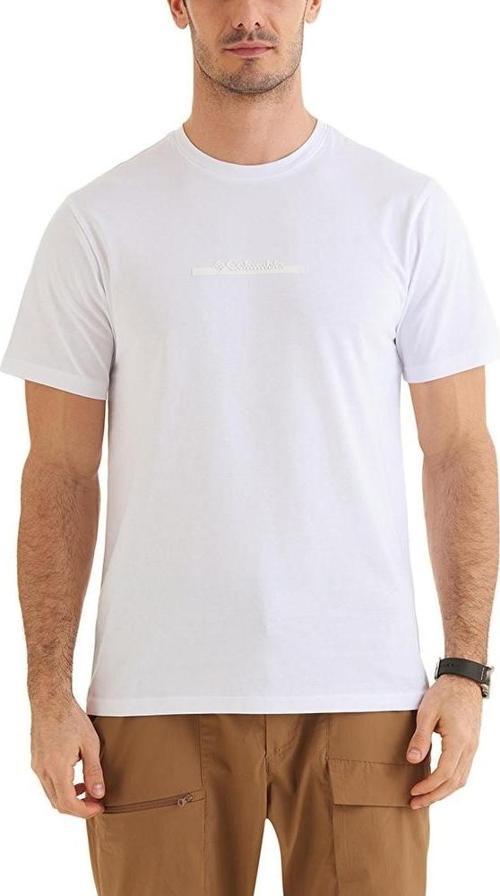 Cs0121 Csc M Bar Split Graphic Ss Tee Erkek T-Shirt