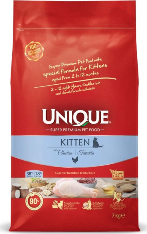 Tavuklu Düşük Tahıllı Yavru Kedi Maması 7 Kg