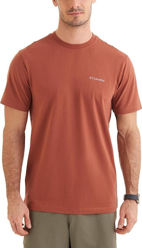 Cs0282 Csc M Basic Sm Logo Brushed Ss Tee Erkek T-Shirt