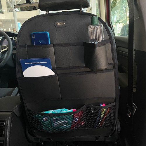 Volvo S40 95-2004 Deri Koltuk Arkası Düzenleyici Koruyucu Siyah 1 Adet ŞHN