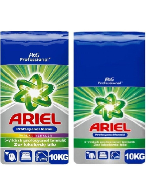 10 kg Proffesyonel Aqua & Ariel 10 Kg Parlak Renkler