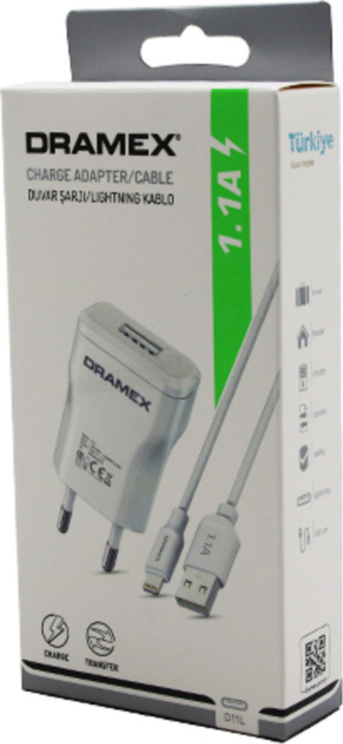 D11L İPHONE USB SET LIGHTNING 1.1A EV ŞARJ ALETİ (4324)