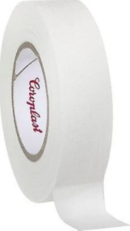Beyaz Isıya Dayanıklı Tüysüz Bez Bant 19mm X 15mt
