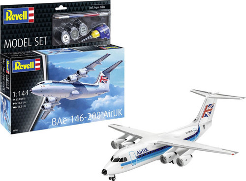 Model Set Uçak BAe 146-200 AirUK 63791