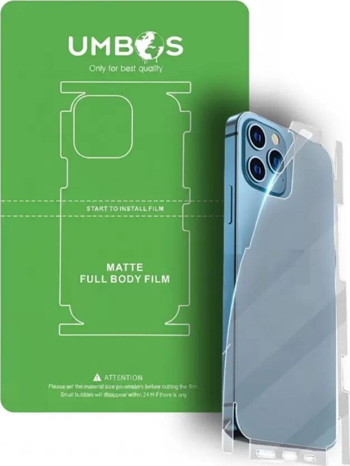 Realme Note 80 Uyumlu Full Arka Kapmala Ultra İnce Esnek Ekstra Koruma MAT - UMBOS