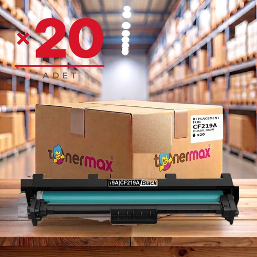 HP LaserJet Pro M130fn Muadil Drum Ünitesi Çipli CF219A 20'li 12.000 Sayfa