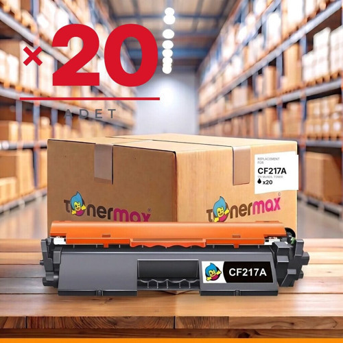 HP LaserJet Pro M130a Muadil Toner Çipli CF217A 20'li 1.600 Sayfa