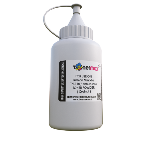 Konica Minolta Uyumlu TN-118 Toner Tozu 250GR. / Bizhub 215