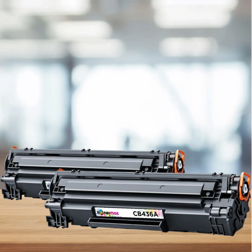 HP LaserJet P1505 Muadil Toner Çipli CB436A 2'li 2.000 Sayfa