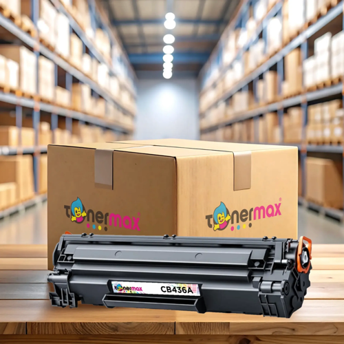HP LaserJet M1120n MFP Muadil Toner Çipli CB436A 20'li 2.000 Sayfa