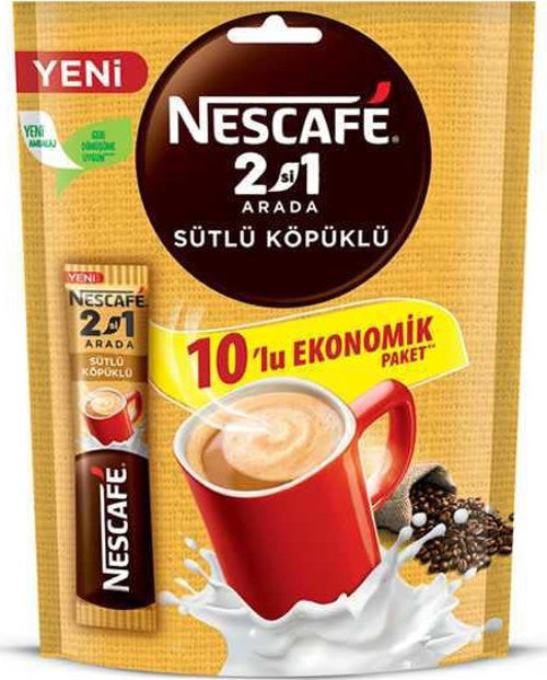 2 Si 1 Arada Süt Köpüklü 10lu Diğer