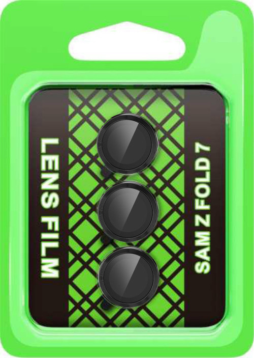 Galaxy Z Fold 7 Raze Metal Kamera Lens - Siyah